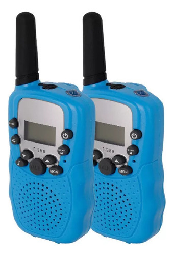 Walkie Talkie Bicolor Para Ni ~ Us, El T-388 Más Vendido