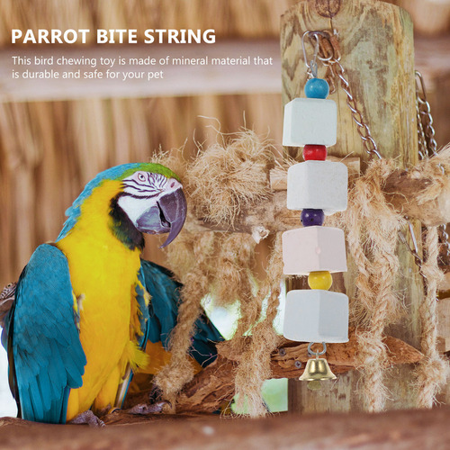 Parrot Toy Parrot Molar Stone Bite, 2 Unidades