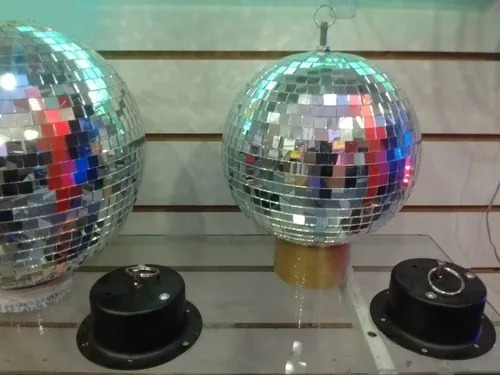 Bola De Espejos Dj Esfera Espejada 20 Bola Boliche Con Motor