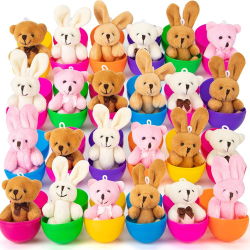 Juguetes De Peluche Para Huevos De Pascua De 2,3 Pulgadas