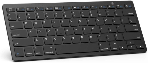 Teclado Bluetooth Para iPad Pro 11/12.9, iPad 10.2 Negro