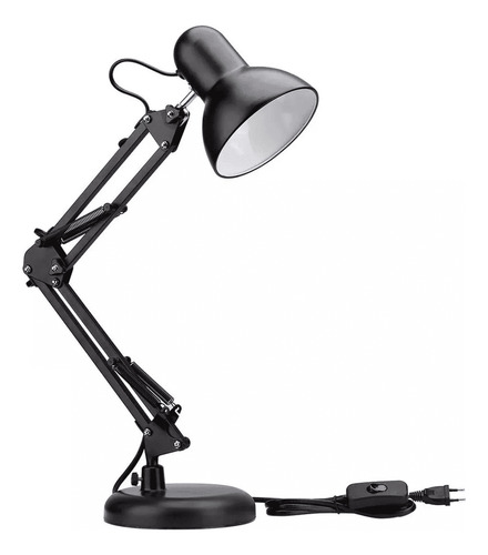Luminária Mesa Abajur Lâmpada Articulada 110/220v Wbcom
