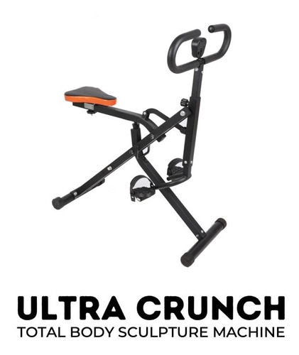 Imagen 2 de 10 de Máquina Ejercicios Abdominales Ultra Crunch Con Display Lcd