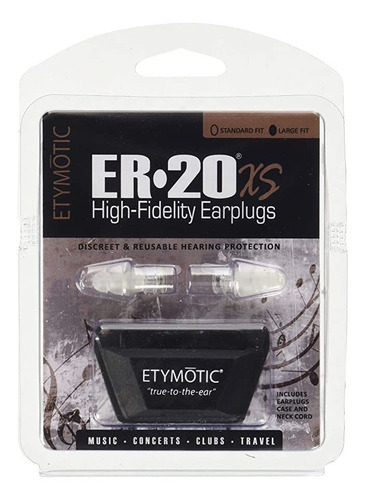 Etymotic Research Er20xs Tapones Para Los Oidos De Alta Fide