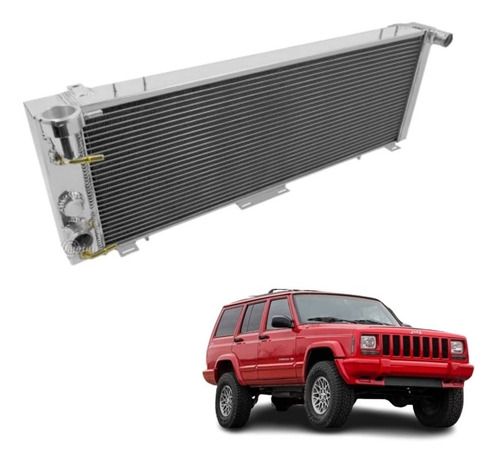 Radiador De Aluminio 3 Hileras Reparado Jeep Cherokee Xj