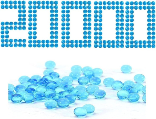 Water Balls Beads Recarga De Munición 2 Unidades, Azul