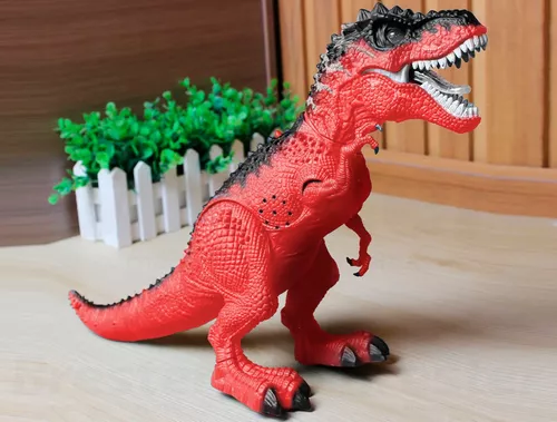 Dinossauro Rex de Brinquedo Anda Som e Luz Tiranossauro