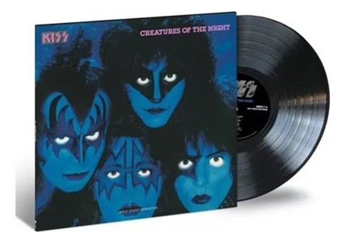 Lp Vinil Kiss Creatures Of The Night Lacrado Stanley Frehley