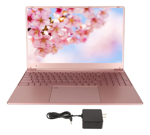 Laptop Empresarial Rosa Con Pantalla Ips De 15,6 Pulgadas, P
