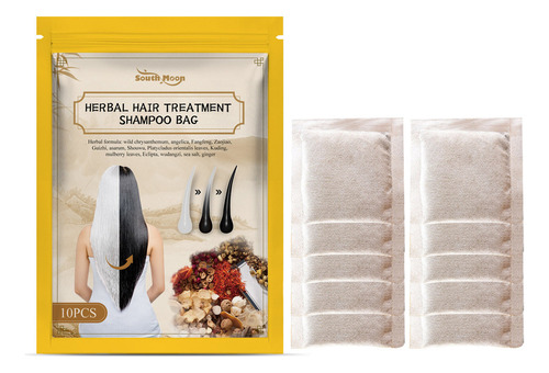 Champú A Base De Hierbas Chinas Para Cabello Suave Para El C