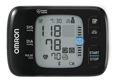 Imagem 1 de 2 de Aparelho medidor de pressão arterial digital de pulso Omron HEM-6232T/RS7