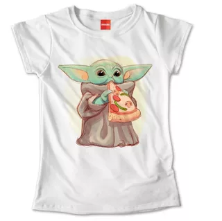 Blusa Estampados Baby Yoda Bebé Mujer Niña Playera Regalo