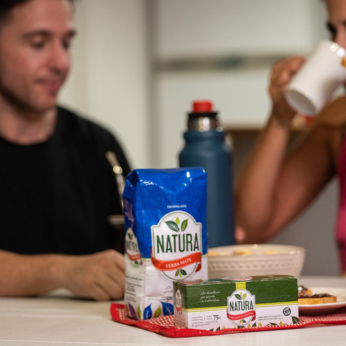 Yerba Mate Natura Despalada 500g X2 Unidades