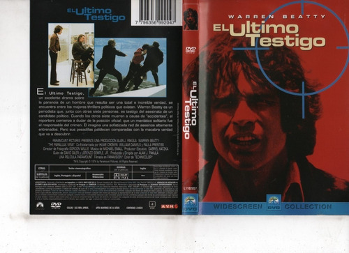 El Último Testigo - Dvd Original - Buen Estado