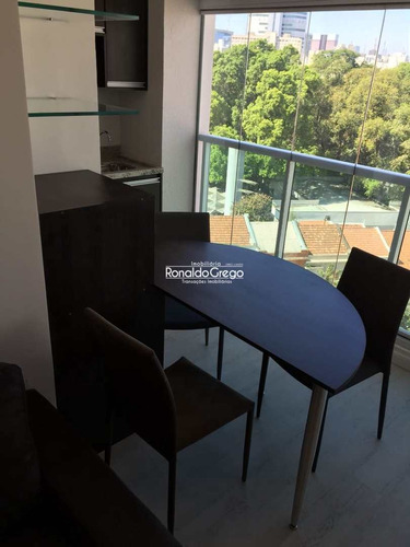 Imagem 2 de 18 de Aluga-se Cobertura Com 2 Dorms, Pinheiros, Sp R$4300. - V3559