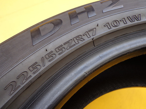 Pneu 225 55 Aro 17 Delinte Dh2 Usado Meia Vida (Usado)