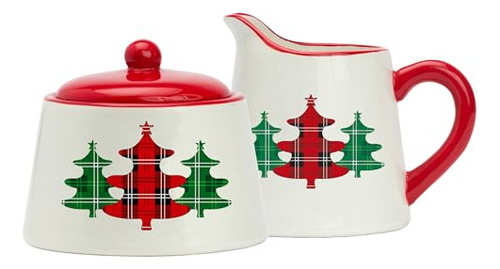 Set De Azúcar Y Crema Para Árbol De Navidad De Amici Home, C