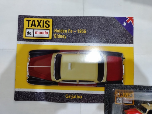 Coleccion Taxis Del Mundo Holden Fe 1956 Sidney N° 9 C/ Fasc