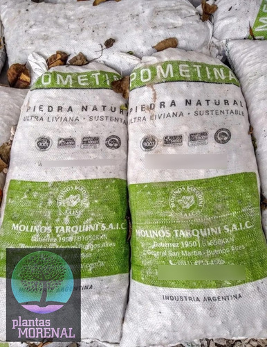 20 Bolsas Pometina X 50 Lts Piedra Pomez Leca Drenaje - 1 M3