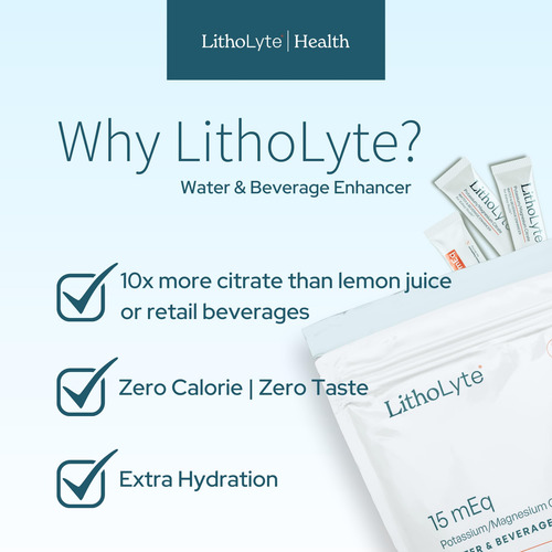 Salud Renal | Potenciador De Agua | Litholyte® 10 Meq, Desar