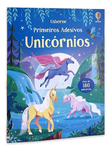 Unicórnios: Primeiros Adesivos, De Alice Beecham. Editora Usborne, Capa Mole, Edição 1 Em Português, 2023