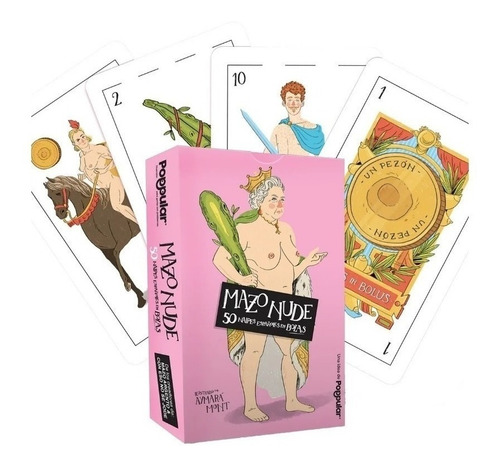 Mazo Nude Naipes Cartas Españolas En Bolas Hot Orig Poppular