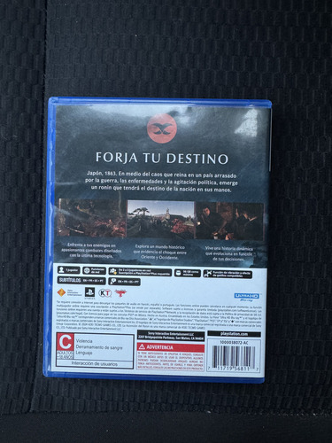 Rise Of The Ronin / La Ascension Del Ronin Playstation 5 (Usado)