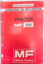 Comprar Manual De Repuestos Tractor Massey Ferguson 255