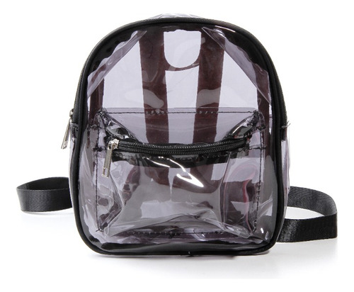 Mochila Bolso Infantil Nena Pvc Transparente Jardin