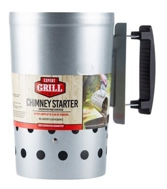 Iniciador Carbón Encendedor Expert Grill Charcoal Chimney