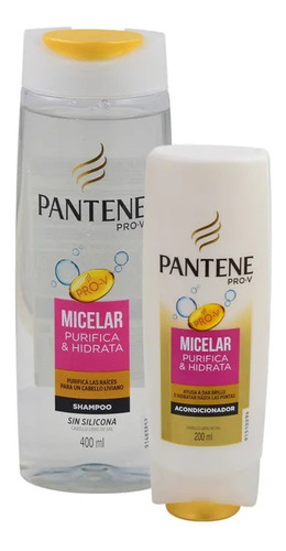 Shampoo Pantene 400 Micelar+200