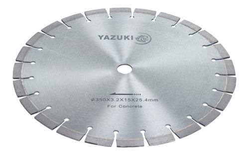 Disco De Corte Diamantado Para Concreto Yazuki De 14   