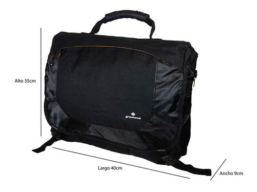 Portafolio Portanotebook Gremond Amplio Correa Envio Gratis