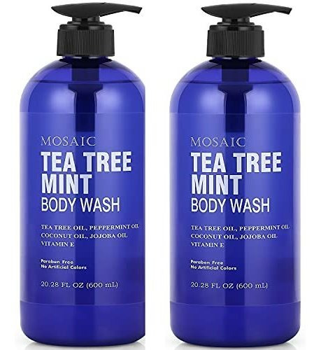 Gel Para Baño Y Ducha - Jabón Corporal De Árbol De Té Con Me