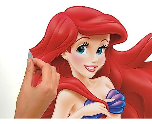 Roommates Rmk2360gm La Sirenita Ariel Adhesivos De Pared Gig