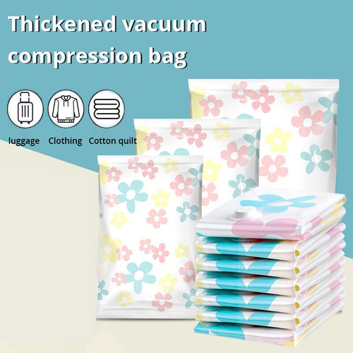 Juego De 3 Bolsas De Compresión Al Vacío Multifuncionales
