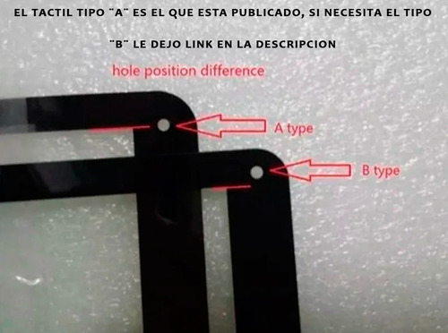 Imagen 2 de 7 de Touch Tactil Compatible Admiral Tg701 A71l Ad-c-702112-fpc