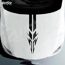 Comprar Calco Ploteo Capot Franjas Autoadhesivas Tatoo Car Racing