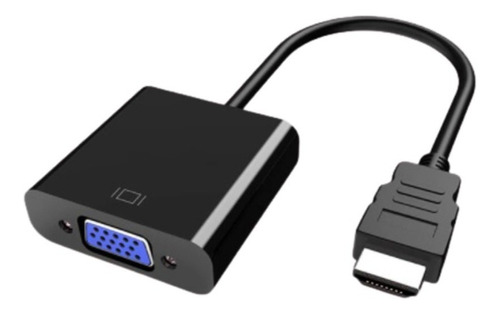 Cabo Adaptador Hdmi Para Vga Tv Pc Xbox Notebook Monitor