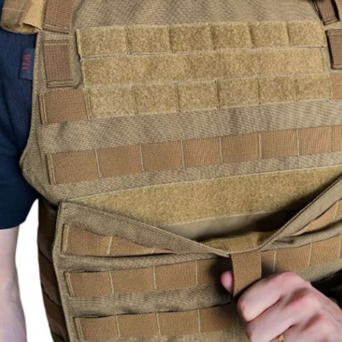 Capa De Colete Wtc 3a Modular Tamanho P - Coyote
