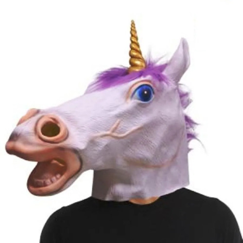 Mascara Unicornio Grande Latex