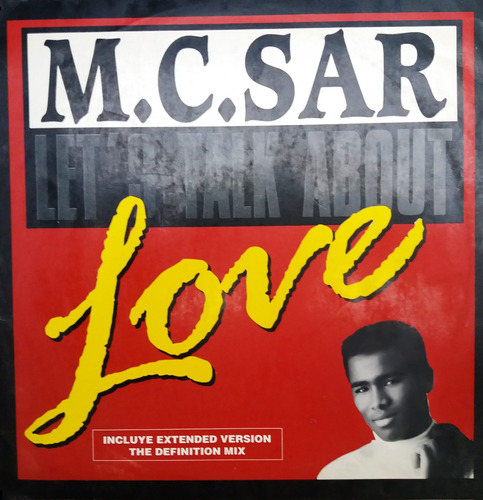 M.c.sar - Let´s Talk About Love Lp