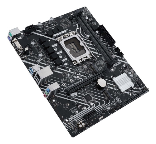 Placa Mãe Asus Prime H610m-a D4 Lga 1700 Chipset H610 Ddr4 Preta