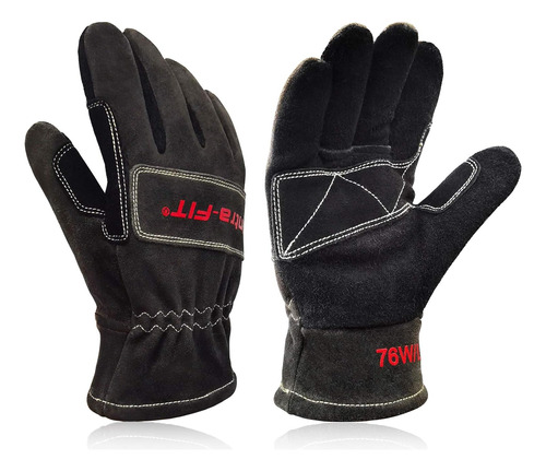 Structural Fire Fighter Glove,heat Resistance, Flame Resista