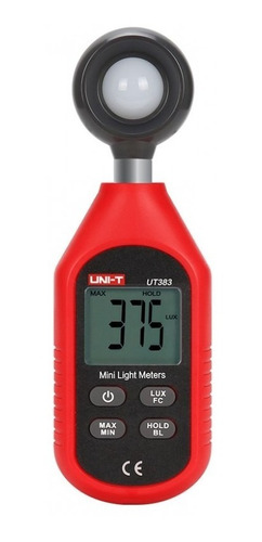 Luxómetro Digital Uni-t Ut383 Fotómetro Medidor De Luz Lux