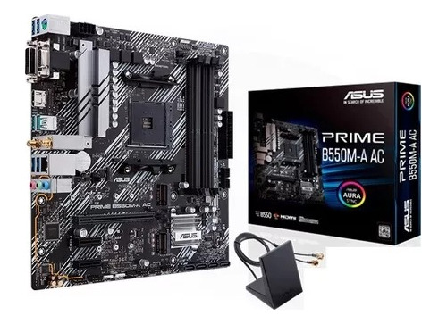 Placa Asus Prime B550m-a Ac Wifi Ryzen 5000/5000g/4000g/3000