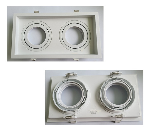 Luminária De Embutir Par20 Dupla Kit 21 Unidades