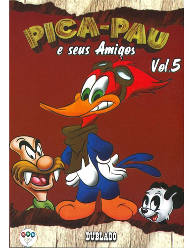 Dvd Pica-pau E Seus Amigos Vol. 5