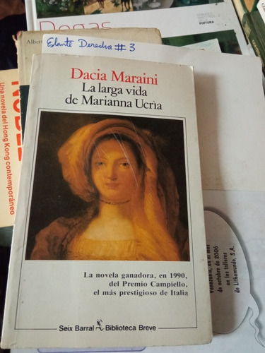 Libro La Larga Vida De Marianna Ucria. Dacia Maraini