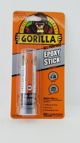 Pega Masilla Epoxica Gorilla Glue 56.7 Gr 